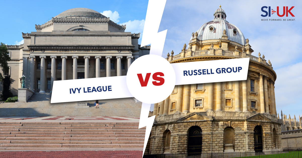 Ivy League vs Russell Group | SI-UK